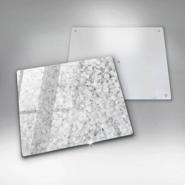 Copri piano cucina Cristalli di sale