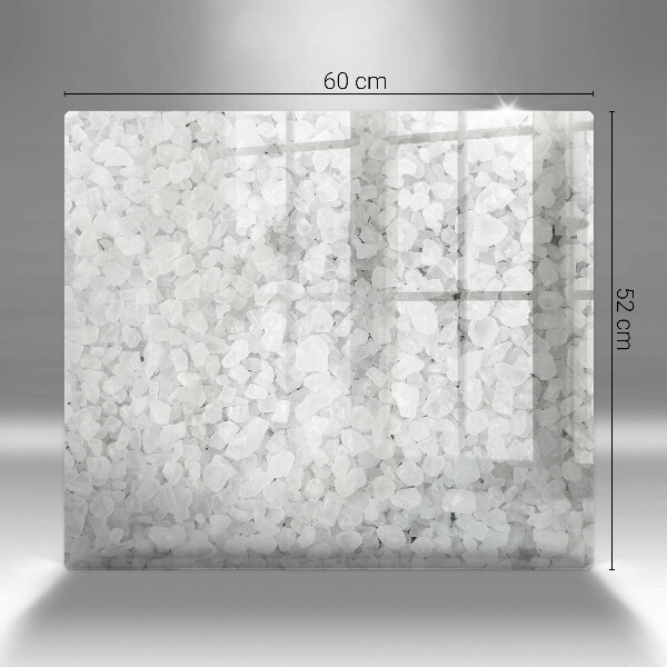 Copri piano cucina Cristalli di sale