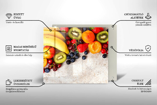 Copertura piano induzione Frutti delle feste