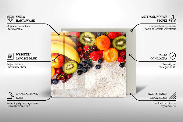 Copertura piano induzione Frutti delle feste