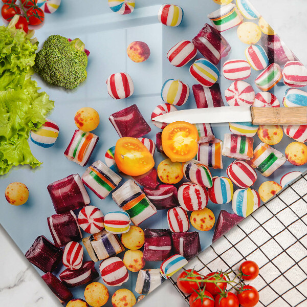 Copri piano cottura Caramelle colorate