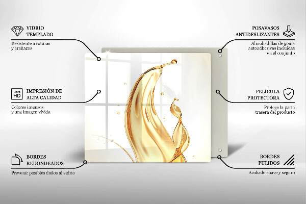 Copri piano cottura olio d'oliva