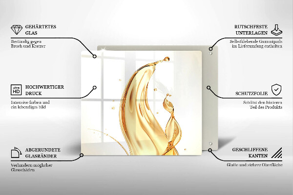 Copri piano cottura olio d'oliva