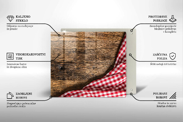 Copertura piano cottura Tavolo di legno