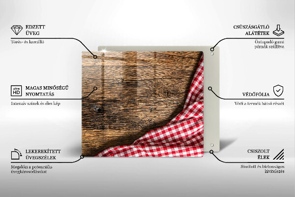 Copertura piano cottura Tavolo di legno