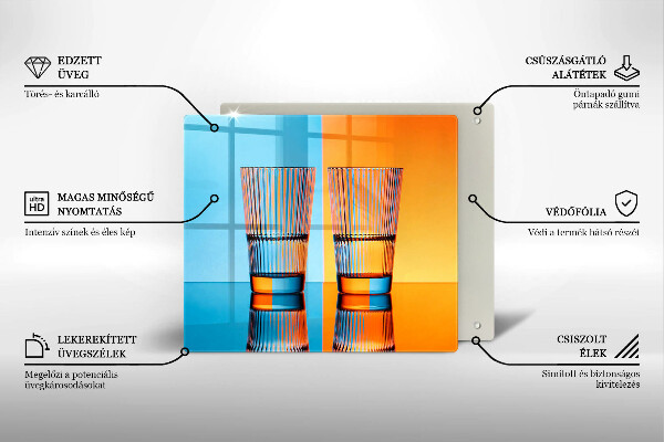 Copertura piano induzione Due bicchieri d'acqua