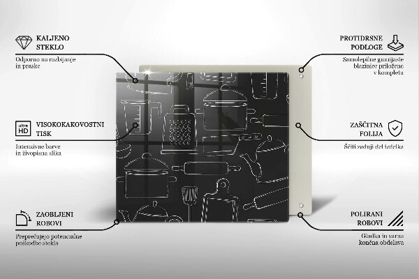 Copertura piano induzione Accessori da cucina dei cartoni animati