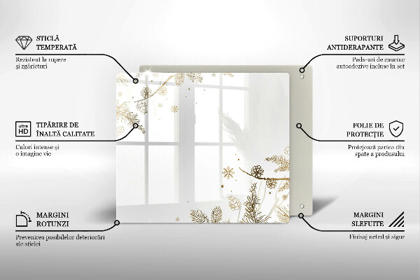 Copertura piano induzione Decorazioni invernali