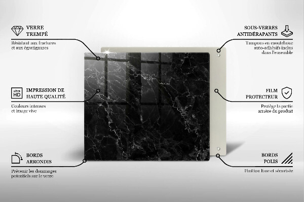 Copertura piano induzione Marmo elegante