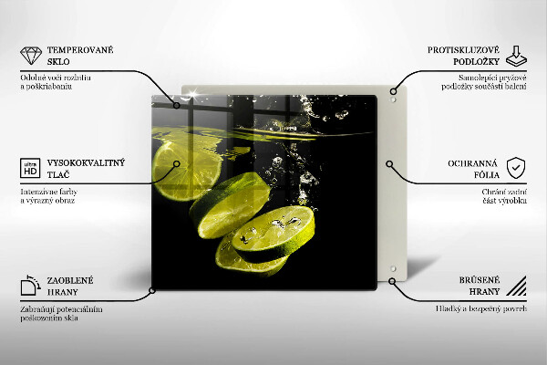 Proteggi piano induzione Limette in acqua