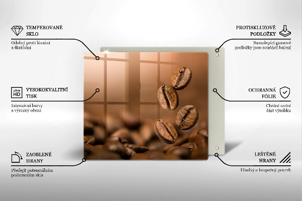 Copertura piano induzione Chicchi di caffè