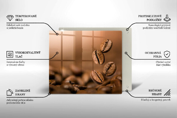 Copertura piano induzione Chicchi di caffè