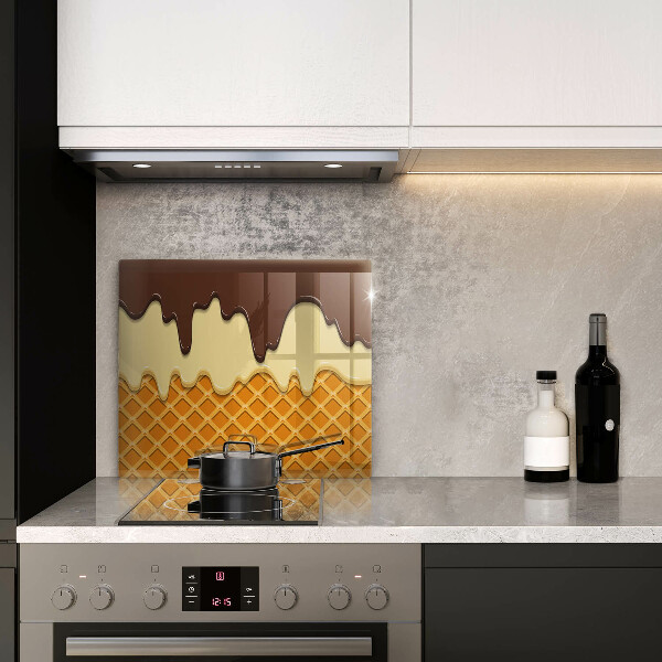 Copertura piano induzione Illustrazione del cono gelato