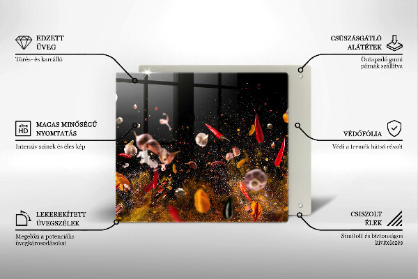 Copertura piano induzione Spezie piccanti
