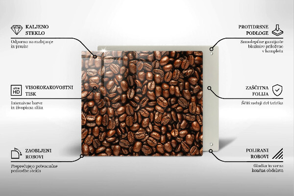 Copertura piano induzione Chicchi di caffè