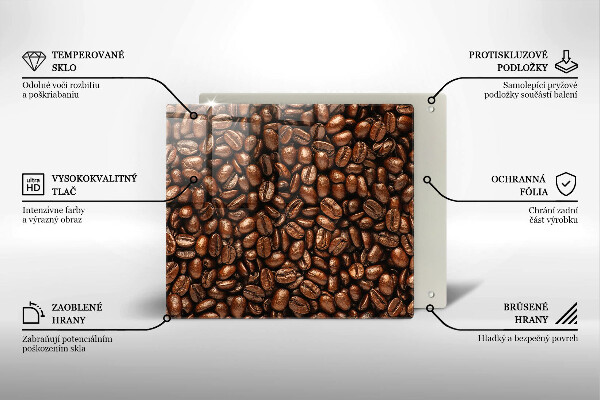 Copertura piano induzione Chicchi di caffè