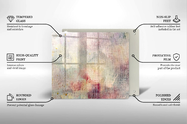 Proteggi piano induzione Fondo di struttura della vernice