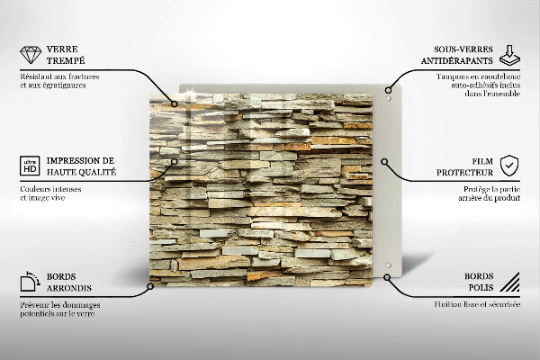 Copri piano cottura Pietre decorative