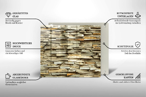 Copri piano cottura Pietre decorative