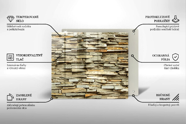 Copri piano cottura Pietre decorative