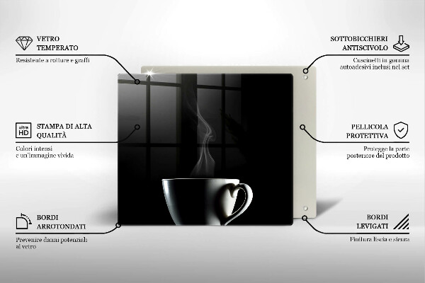 Copri piano cottura Una tazza di tè