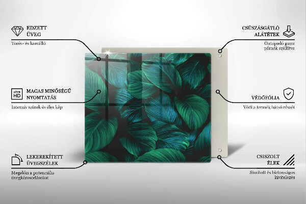 Copertura piano induzione Foglie della giungla