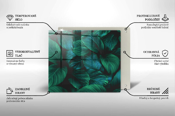 Copertura piano induzione Foglie della giungla