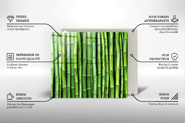 Copertura piano induzione Bambù della natura