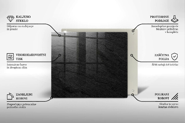 Copri piano cottura Trama di pietra