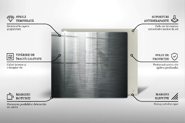 Copri piano cottura Struttura del metallo