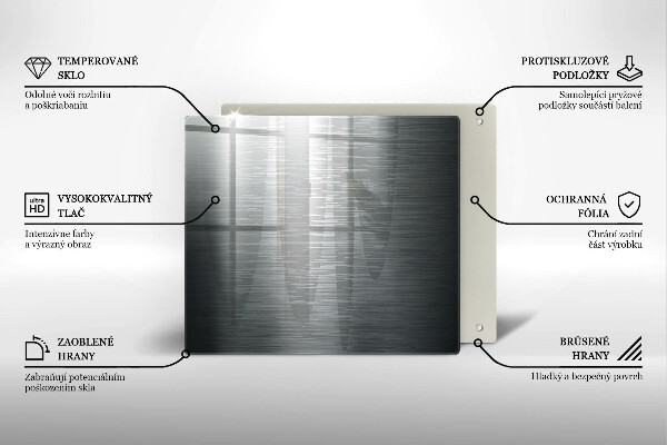 Copri piano cottura Struttura del metallo