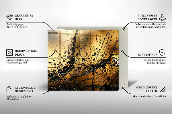 Copertura piano induzione Rugiada e denti di leone