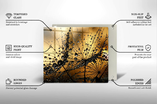 Copertura piano induzione Rugiada e denti di leone