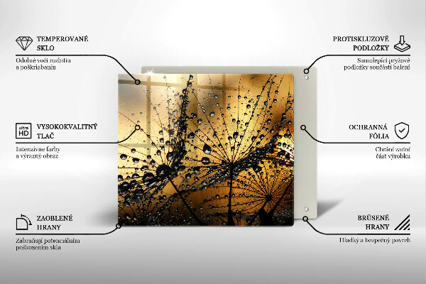 Copertura piano induzione Rugiada e denti di leone