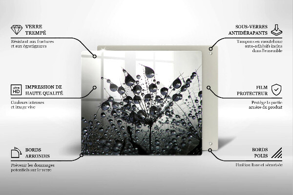 Copertura piano induzione Denti di leone e rugiada