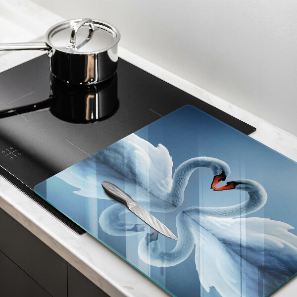 Copertura piano induzione Due cuori di cigno