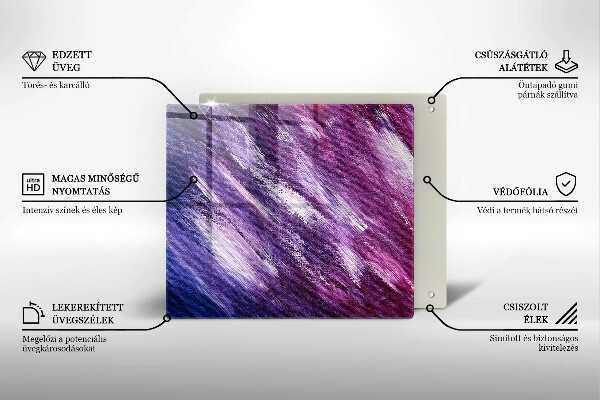 Copertura piano induzione Dipingi l'astrazione