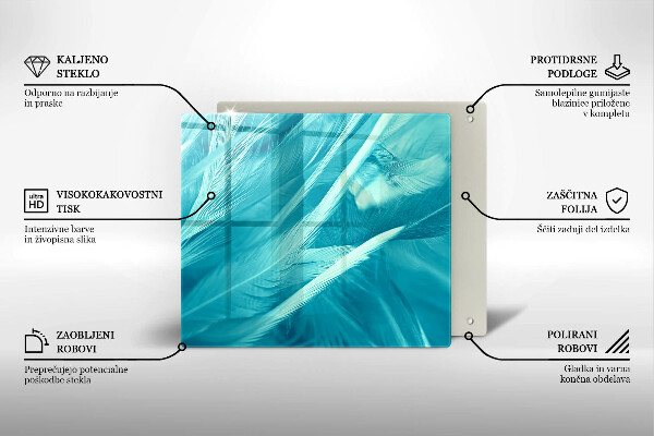 Copri piano cottura Piume delicate