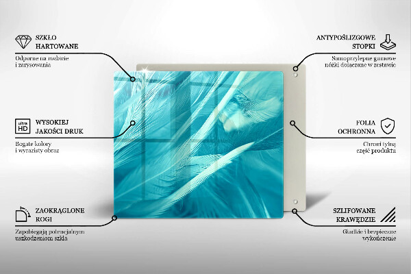 Copri piano cottura Piume delicate