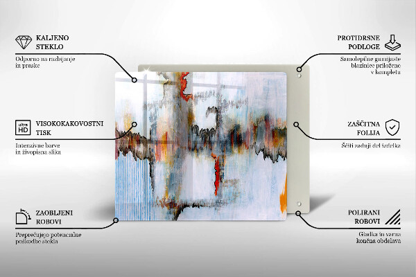 Copri piano cottura Pitture astratte