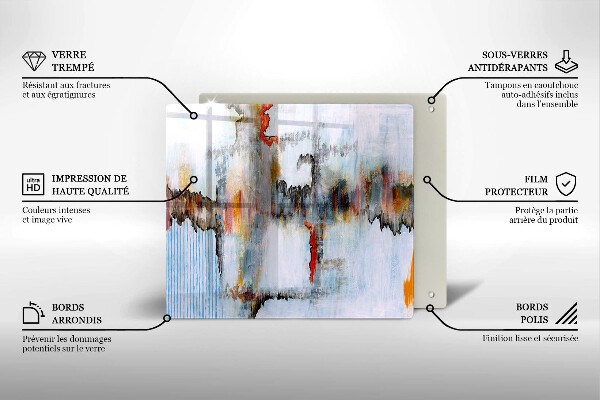 Copri piano cottura Pitture astratte