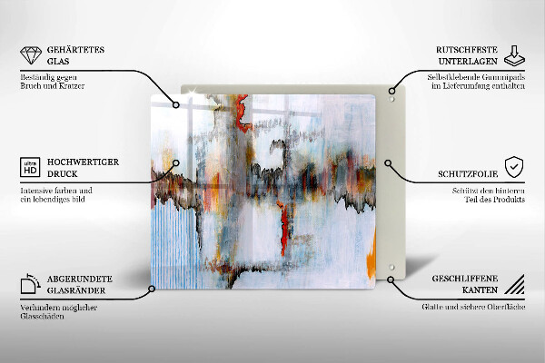 Copri piano cottura Pitture astratte