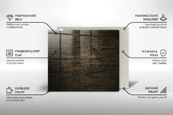 Copri piano cottura Struttura della corteccia di legno