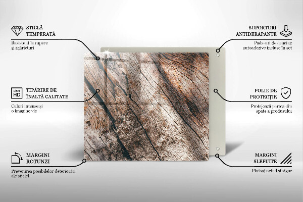 Copri piano cottura Struttura in legno