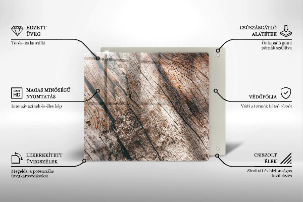 Copri piano cottura Struttura in legno