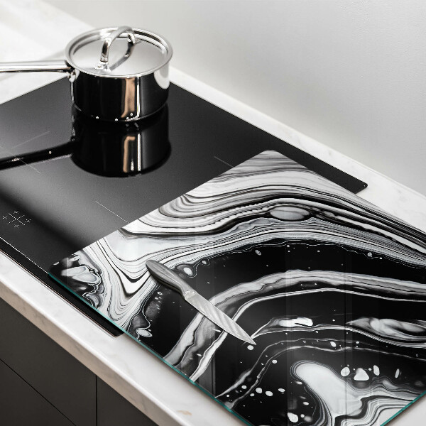 Copertura piano induzione Astrazione dell'inchiostro
