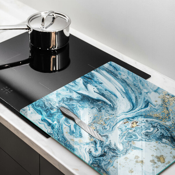 Copri piano cottura Struttura con oro