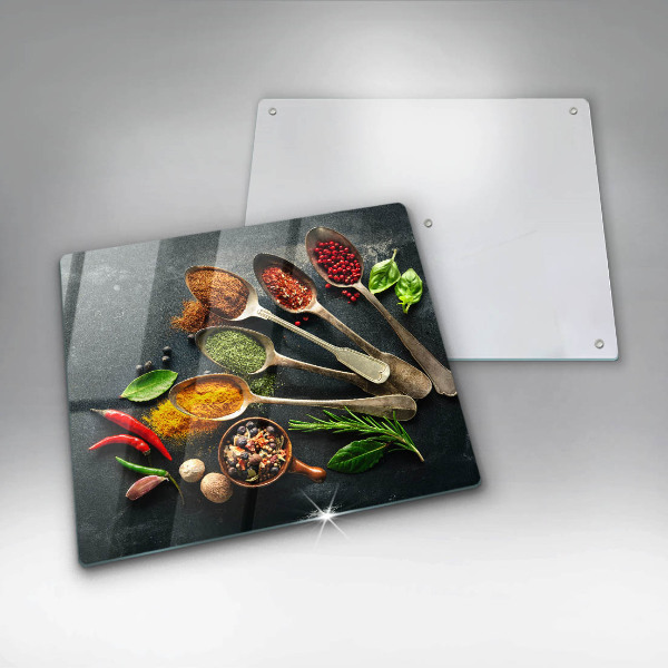 Copertura piano induzione Cucchiai da cucina di spezie
