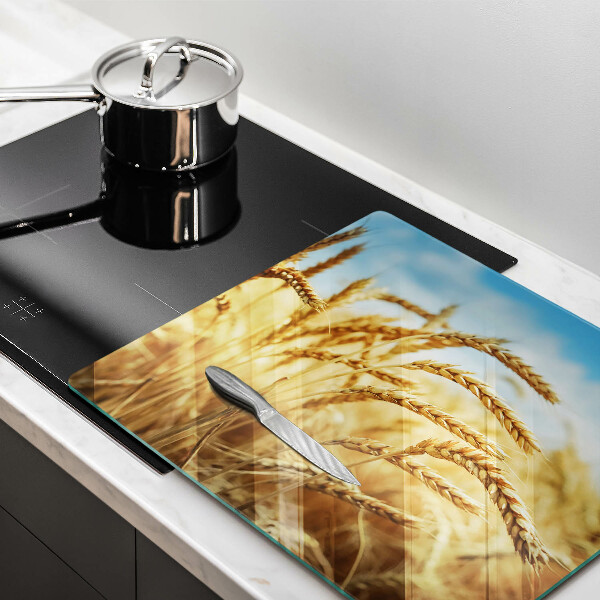 Copri piano cottura Spighe di cereali nel campo