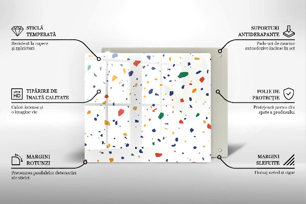 Proteggi piano induzione Gres colorato